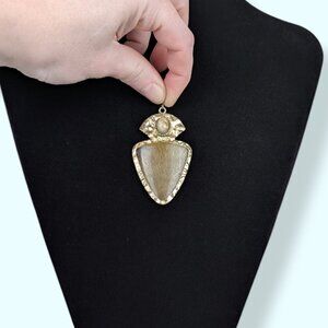 (2/$20) Bohemian Arrowhead-Shaped Pendant